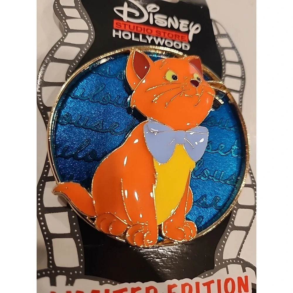 Disney Pin Aristocats Toulouse Cursive‎ Cutie DSSH D23 Expo 2022 LE 400 150296